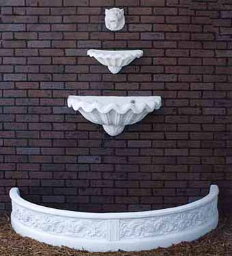 Wall Fountain with Pool